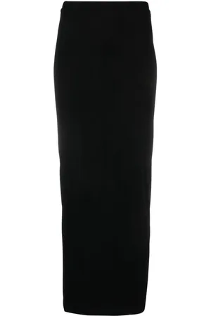 WARDROBE.NYC Elasticated-waistband maxi skirt
