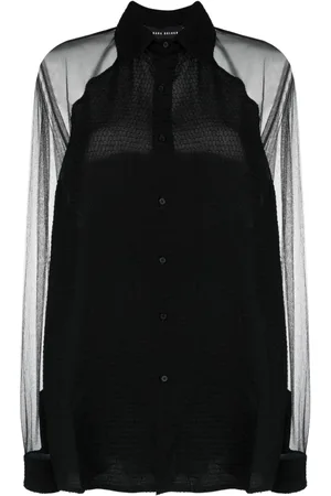 Barbara Bologna Semi-sheer long-sleeve shirt