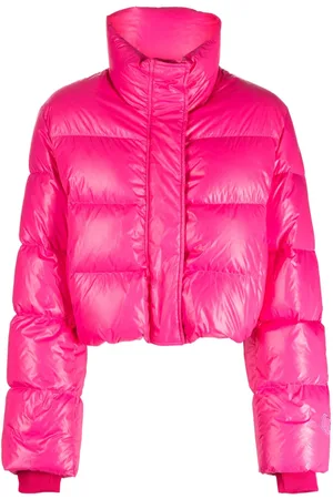 JUUN.J Quilted cropped puffer jacket