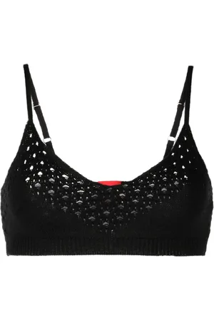 Cashmere In Love Anse crochet-knit bralette