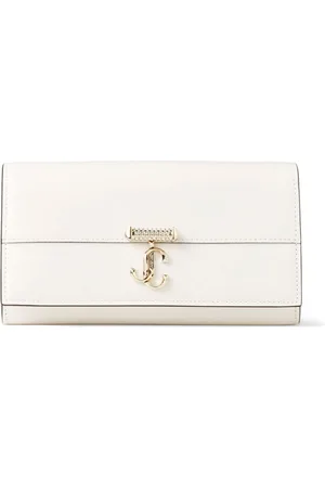 Jimmy Choo Avenue leather chain wallet