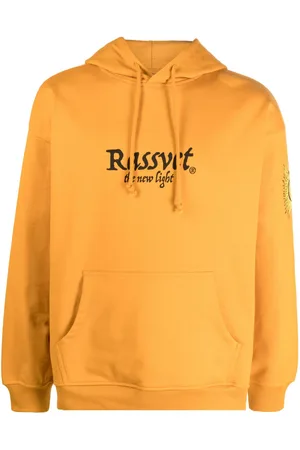 Rassvet Logo-print drawstring hoodie
