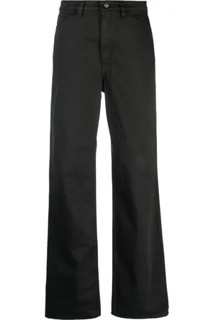 LEMAIRE Wide-leg cotton trousers