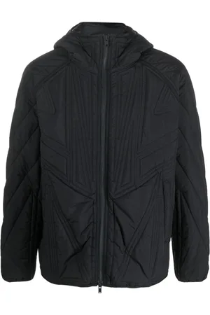 Y-3 Hooded quilted bomber jacket