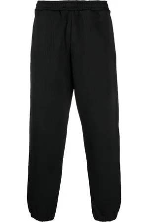 Moschino Logo-pattern elasticated-waistband track pants