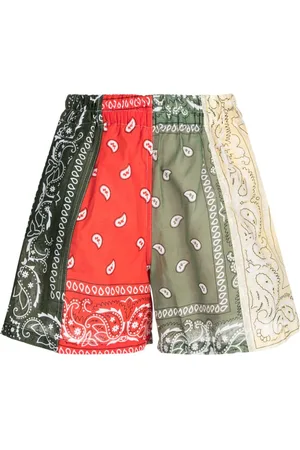 Arizona Love Bandana-print cotton shorts
