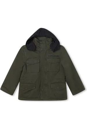 Zadig & Voltaire Rhinestone-embellished cotton parka