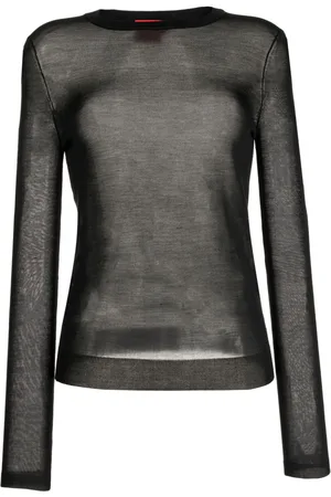 Cashmere In Love Dora crew-neck silk jumper