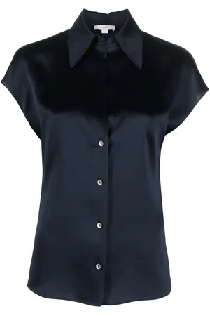 Vince Short-sleeve silk shirt