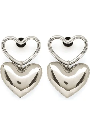 Nina Ricci Blow Up heart-charm earrings
