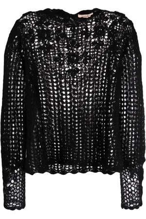 Twin-Set Crochet-knit jumper