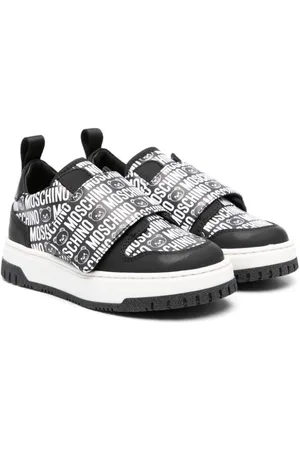 Moschino Logo-print touch-strap sneakers