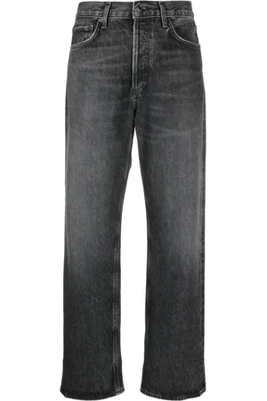 AGOLDE High-rise cropped jeans