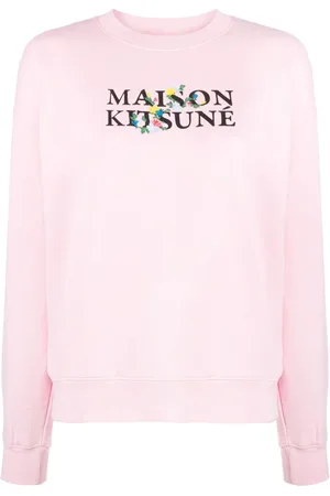 Maison Kitsuné Logo-print cotton sweatshirt