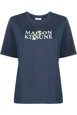 Maison Kitsuné Logo-print cotton T-shirt