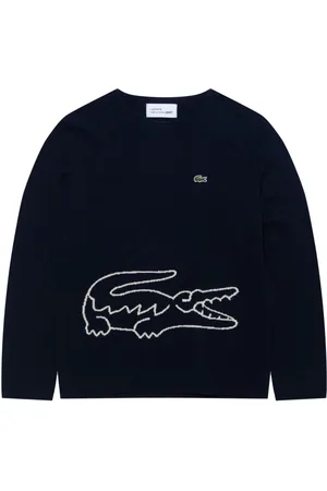Comme des Garçons Logo-patch wool jumper