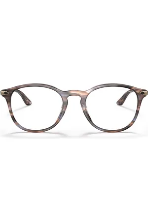 Giorgio Armani Panto round-frame glasses
