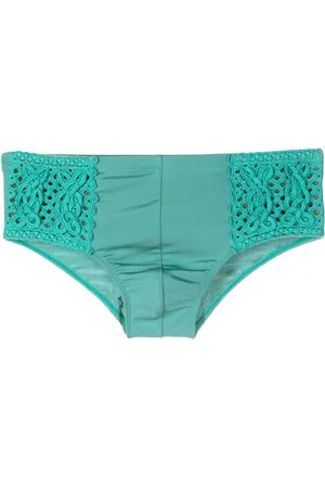 AMIR SLAMA Crochet-knit swimming trunks