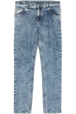 VERSACE Acid-wash jeans