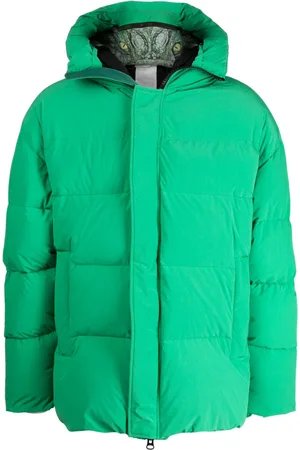 DOUBLET Padded animal motif-hoodie jacket