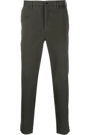 Incotex Low-rise straight-leg trousers