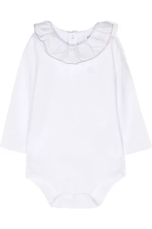DOUUOD KIDS Ruffle-collar cotton body
