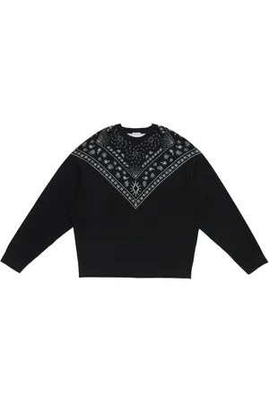 MARCELO BURLON Bandana-print crew-neck jumper