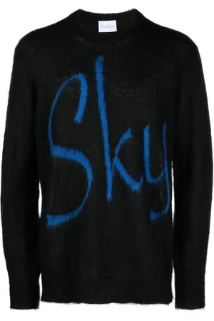 BLUE SKY INN Logo-print crew-neck jumper