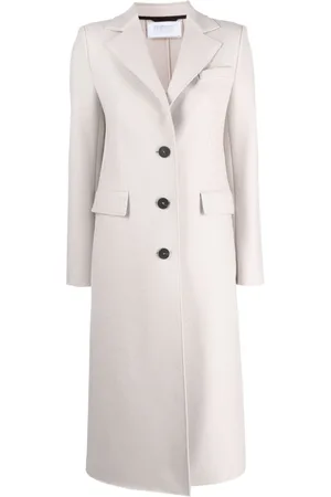 Harris Wharf London Single-breasted virgin wool coat