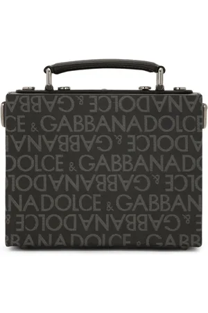 Dolce & Gabbana Logo-print leather mini bag