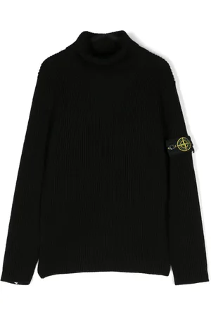 Stone Island Compass-badge virgin-wool jumper