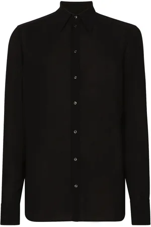 Dolce & Gabbana Straight-point collar shirt