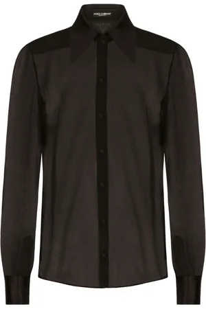 Dolce & Gabbana Semi-sheer mesh shirt