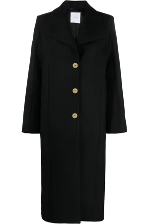 Patou Single-breasted wool-blend coat