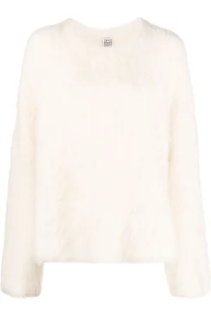 Totême Textured alpaca wool-blend jumper
