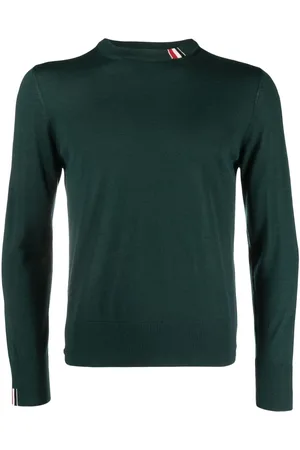 Thom Browne Jersey knit crew-neck pullover
