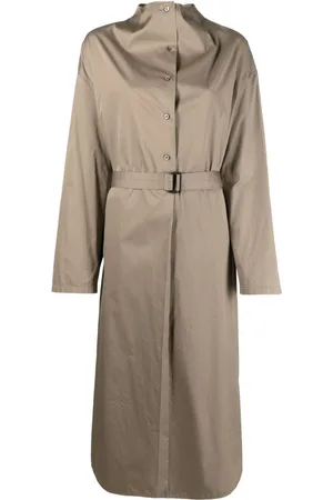 LEMAIRE Belted-waist cotton dress