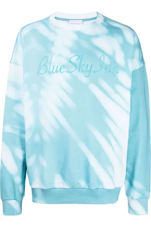 BLUE SKY INN Logo-embroidered cotton sweatshirt