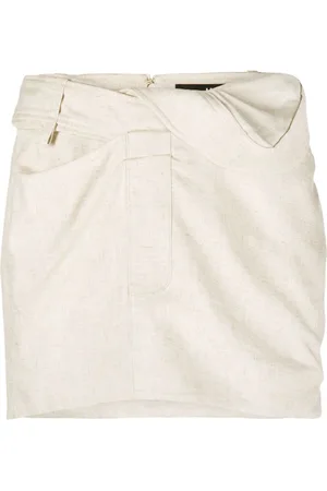 Jacquemus Bahia twist-detail miniskirt
