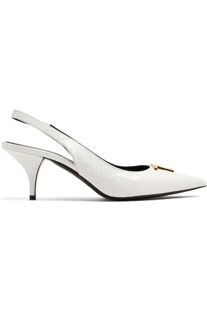 Tom Ford Logo-lettering leather pumps