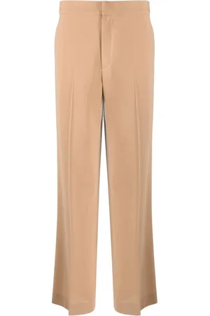 Gauchere Mid-rise straight-leg trousers