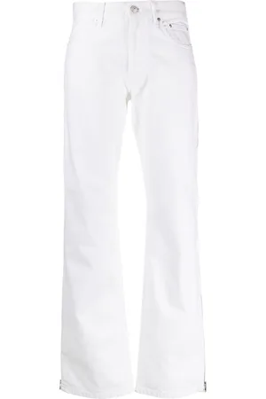 Gauchere Straight-leg zipped jeans