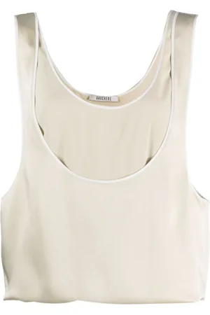Gauchere Mirros sleeveless tank top