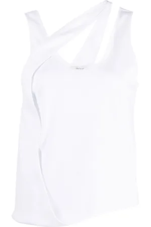 Gauchere Mirror ribbed tank top