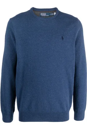 Ralph Lauren Polo-Pony-embroidered wool jumper
