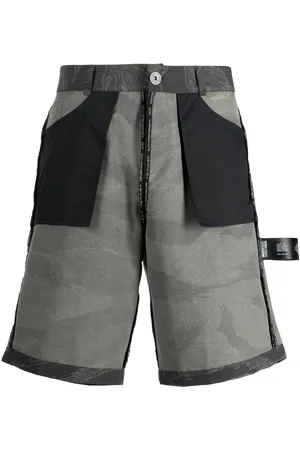 MOSTLY HEARD RARELY SEEN Inside Out abstract-print bermuda shorts