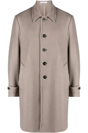 Boglioli Virgin-wool single-breasted coat
