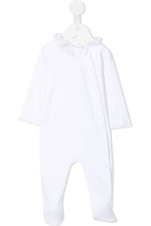 MARIE CHANTAL Ruffle-neck cotton pajama