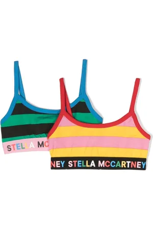 Stella McCartney Colour-block bralettes set