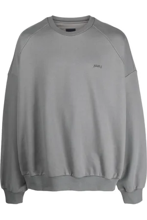 JUUN.J Logo-embroidered cotton sweatshirt